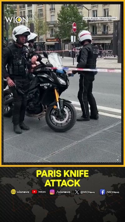 French Police Arrest Man After Knife Attack in Paris | WION Shorts