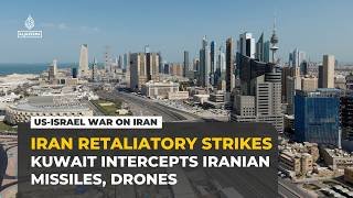 Sirens blare in Kuwait as military says air defences intercept Iranian missiles, drones