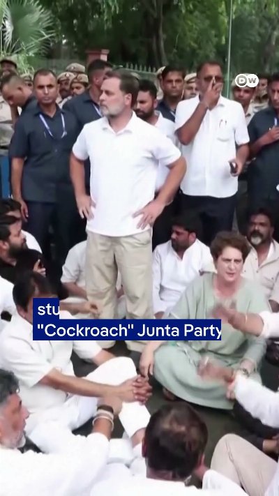 Opposition leader Gandhi detained after calling for Indian PM's resignation | DW News