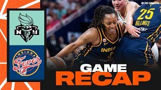Kelsey Mitchell's 33-point night leads Fever past Liberty | WNBA Recap