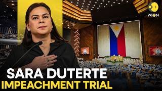 Philippines Senate LIVE: VP Sara Duterte EXPLOSIVE Impeachment Trial Enters Day 5 | WION