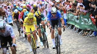 Tour de France : Mathieu van der Poel remporte une dernière étape de légende • FRANCE 24