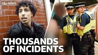 We filmed with police hunting sexual predators on Britain's transport network