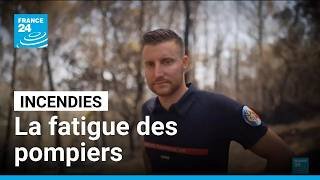 En France et en Espagne, les pompiers au bord de l'épuisement • FRANCE 24