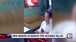 New images released in all-out search for accused Florida killer
