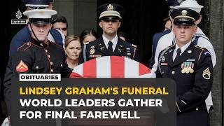 Trump, Zelenskyy and Netanyahu pay tribute to Lindsey Graham