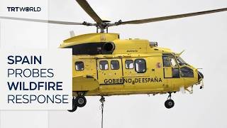 Questions grow over Spain wildfire response