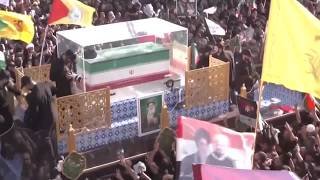 Iraqi mourners gather for Khamenei's funeral procession