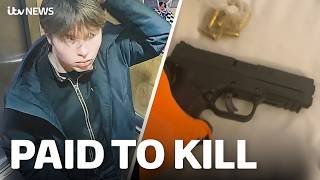 How police caught teen hitman with stash of guns paid to carry out murder