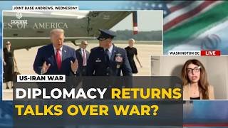 US-Iran diplomacy gathers pace as Trump pauses strikes