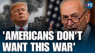 'Americans Don't Want This War, Wake Up' Schumer Unleashes Hell On On Trump & Team In Fiery Attack