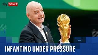 Infantino under pressure from football bodies over FIFA's failed World Cup plan