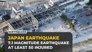 Fear and panic as magnitude 7.1 earthquake hits southern Japan
