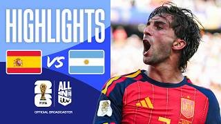HIGHLIGHTS - Spain v Argentina | Final Ends With MAJOR Drama! | FIFA World Cup 2026