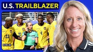 THE FIRST American Woman To Referee A Men's World Cup Match 🏆
