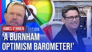 How optimistic are you feeling about Andy Burnham? | James O'Brien