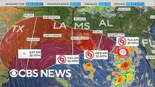 Tropical Storm Bertha forms off Gulf Coast