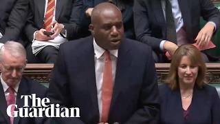 PMQs: David Lammy takes questions in parliament – watch live