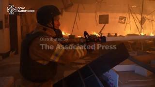 One person injured in Ukraine's Zaporizhzhia after overnight Russian attack