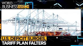 Tariffs Fail: US Deficit Hits 14-Month High | World Business Watch | WION