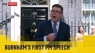 Andy Burnham becomes the UK's seventh prime minister in just over a decade