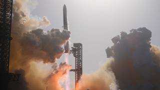 SpaceX launches massive Starship rocket following delay