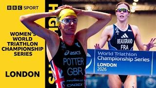 HIGHLIGHTS: Women's London World Triathlon Championship | Third win in a row for Cassandre Beaugrand