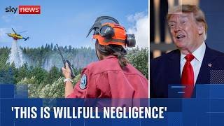 Trump blames Canada as US 'invaded by filthy air' from wildfires that could impact World Cup final