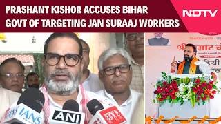 Prashant Kishor Alleges Bihar Govt Used Police To Target Jan Suraaj Leaders