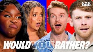 Group Chat or Camera Roll Leaked? 😳🤣 YouTubers Play Would You Rather
