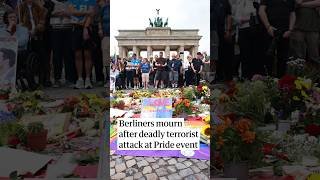 Berliners mourn after deadly terrorist attack at Pride event