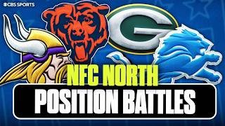 Top position battles to watch in NFC North training camps