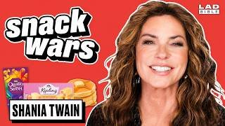 Shania Twain Tries Canadian vs UK Food | Snack Wars