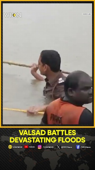 Valsad Floods: Rescue Operations Underway In Gujarat's Valsad Amid Floods | WION Shorts