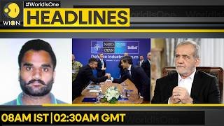 Pezeshkian Leaves Iraq as US Hits Iran | Russia Launches Fresh Attack On Kyiv | WION Headlines
