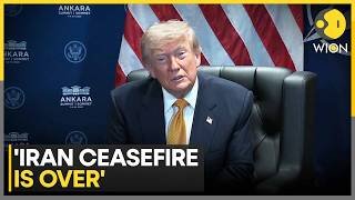 Iran-US Tensions Explode: Trump Says Ceasefire Over, 80 Targets Hit | WION