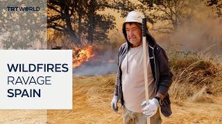 Wildfires hit Spain as France braces for extreme heat