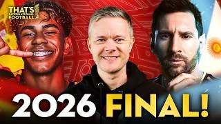 Spain vs Argentina LIVE World Cup Final 2026 Watchalong