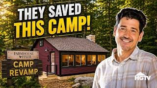 Racing Toward the Finish Line at Camp - Full Ep Recap | Farmhouse Fixer: Camp Revamp | HGTV