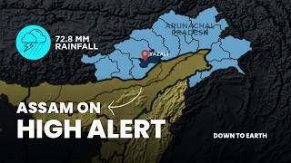 Arunachal Flash Floods Trigger High Alert in Assam | DTE News