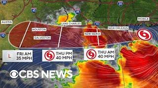 Tropical Storm Bertha makes landfall in Louisiana