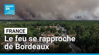 "Les gens dorment dans leur voiture" : en Gironde, les évacuations se poursuivent à cause des feux
