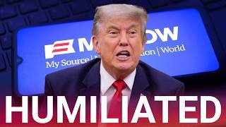 Trump viciously unleashes on 'failing network' MS NOW reporter during NATO summit