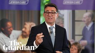 UK PM Andy Burnham to give speech on adult social care - watch live