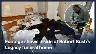 Robert Bush: Footage reveals inside funeral home and ‘chilling’ interview with disgraced director