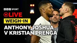 🔴 LIVE: Anthony Joshua v Kristian Prenga | Weigh-In | BBC Sport