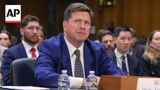 Sen. Warner asks Jay Clayton if he denies that Biden won the 2020 election