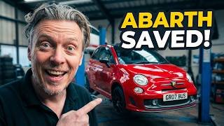 ABARTH 500C AUCTION PURCHASE. LETS GET THIS CAR FIXED.