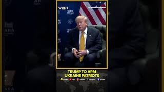 Trump Says US Will Give Patriot Missile License to Ukraine | WION Shorts