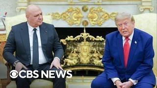 Watch: Trump talks Iran operation while taking questions with Lebanese President Joseph Aoun